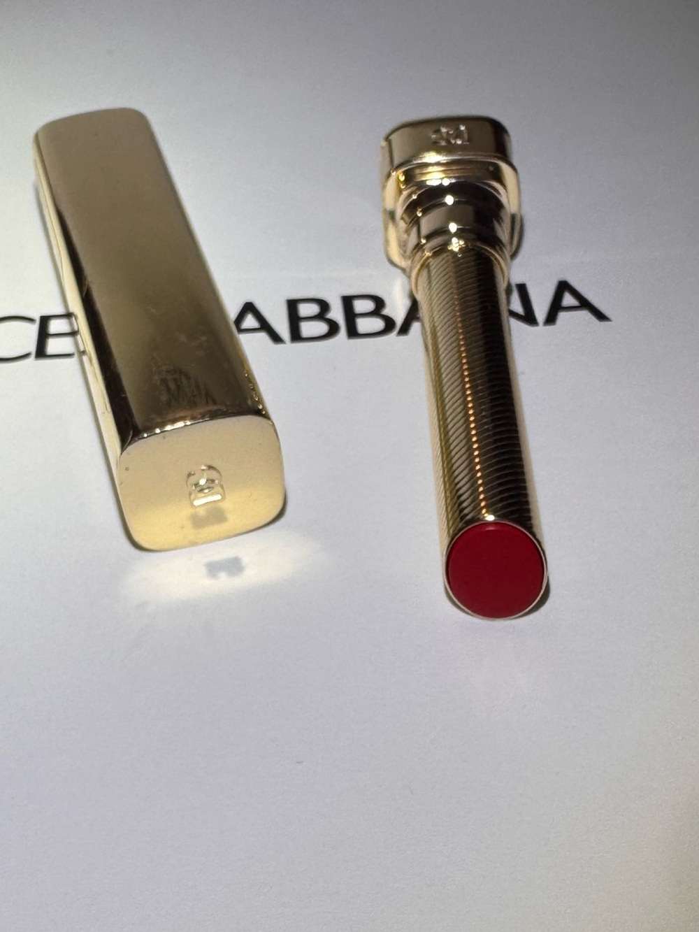 Dolce & Gabbana sheer lip color